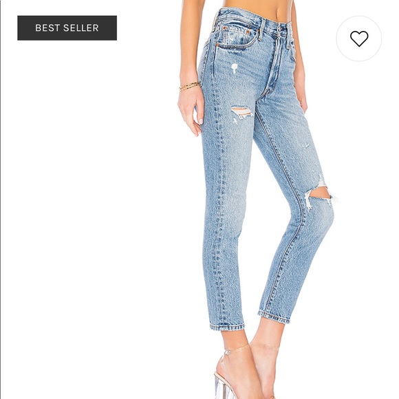 NEVER WORN 501 Levi’s Skinny from Revolve - Picture 2 of 3